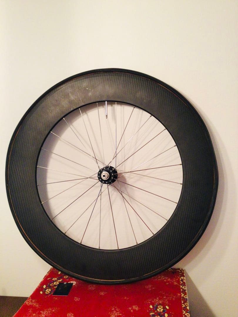 TNi 未使用 カーボンホイールセット 60/88 チューブラー シマノ10s