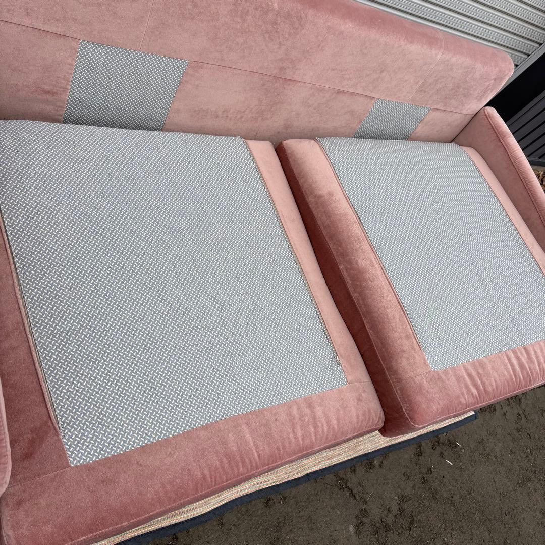 【送料込】Calligaris カリガリス　2人掛けソファー　ファブリック