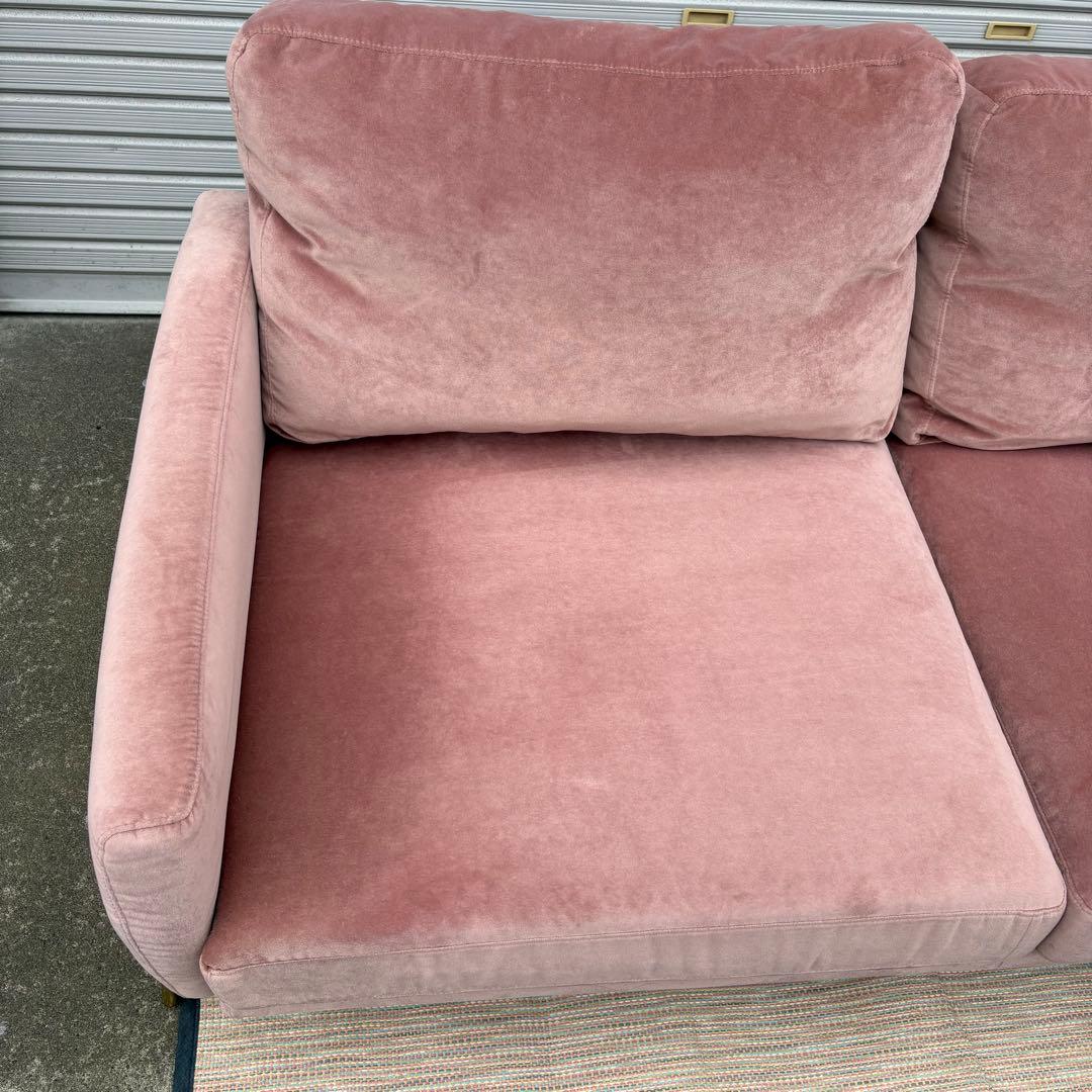 【送料込】Calligaris カリガリス　2人掛けソファー　ファブリック