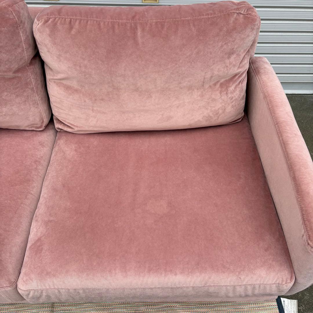 【送料込】Calligaris カリガリス　2人掛けソファー　ファブリック