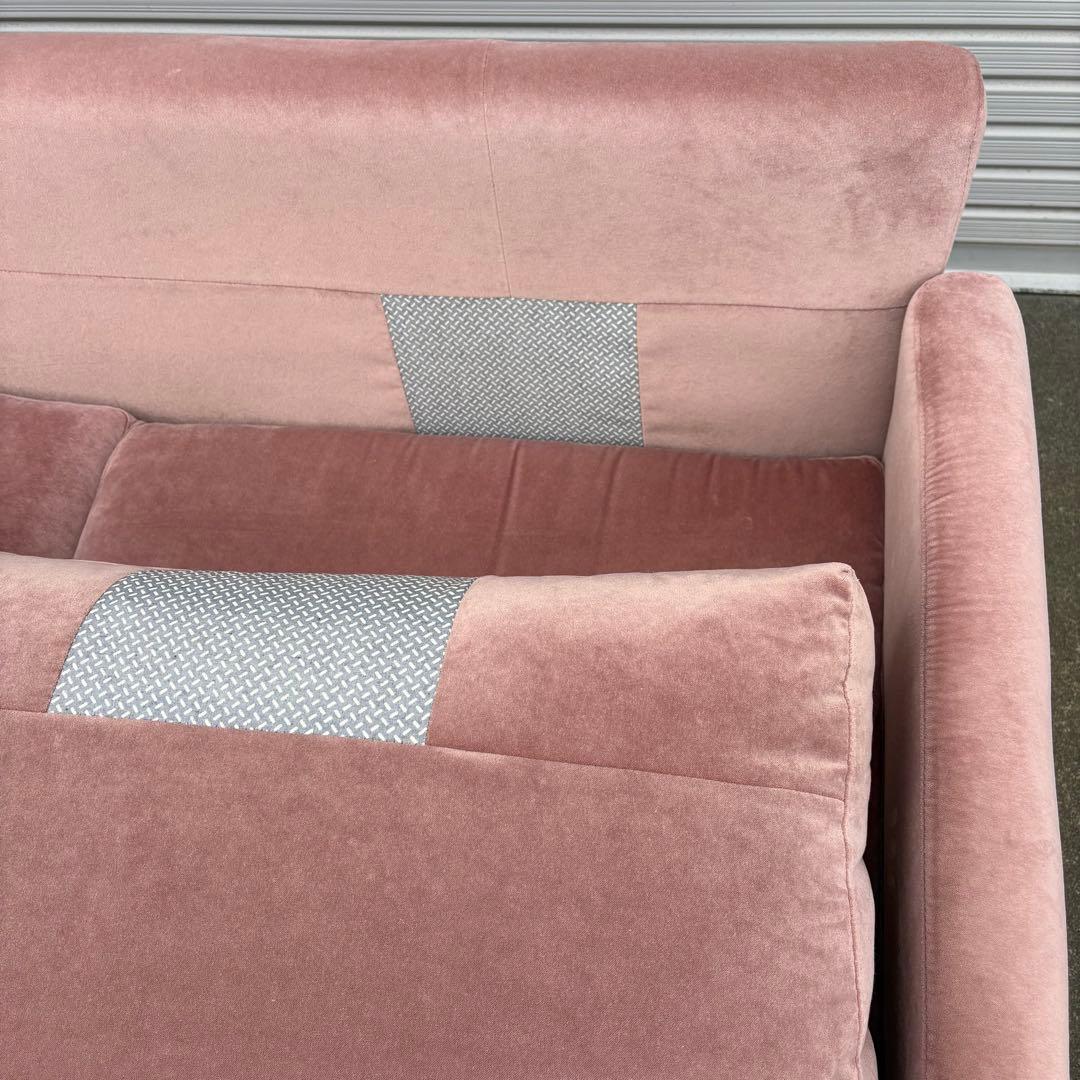 【送料込】Calligaris カリガリス　2人掛けソファー　ファブリック