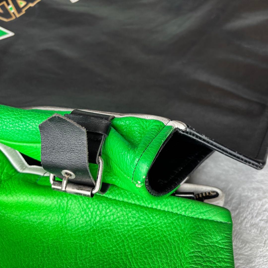 極希少✨Kawasaki 　レザー　Ninja ライダースジャケット　L