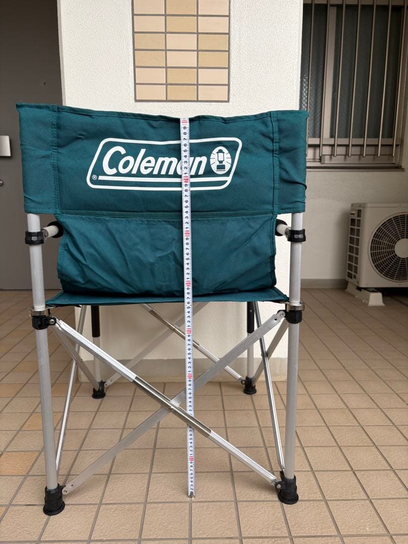 Coleman チェア ターコイズ 3脚セット★バラ売対応可能！