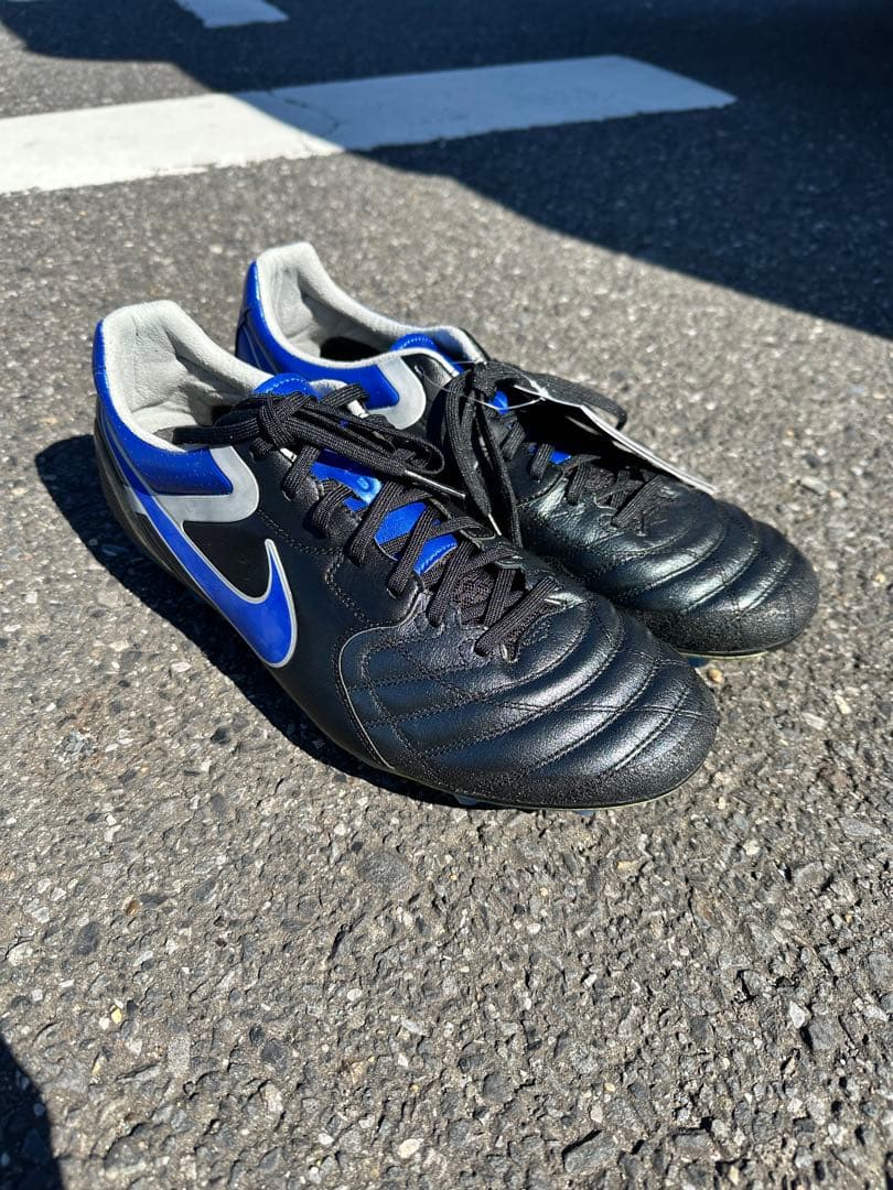 ナイキ ティエンポ スーパーリゲラ III HGE AF(ブラック×ブルー)