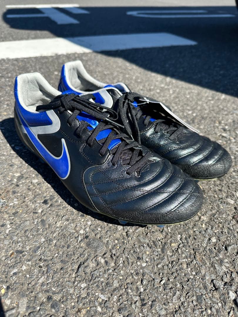 ナイキ ティエンポ スーパーリゲラ III HGE AF(ブラック×ブルー)