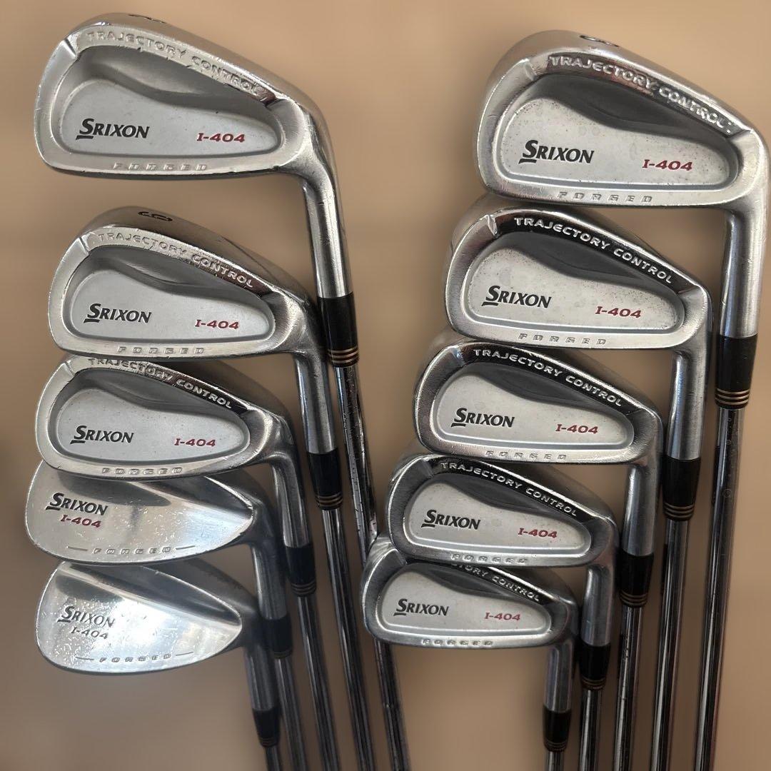 最終値下【名器】SRIXON スリクソン I-404アイアン10本セットS200