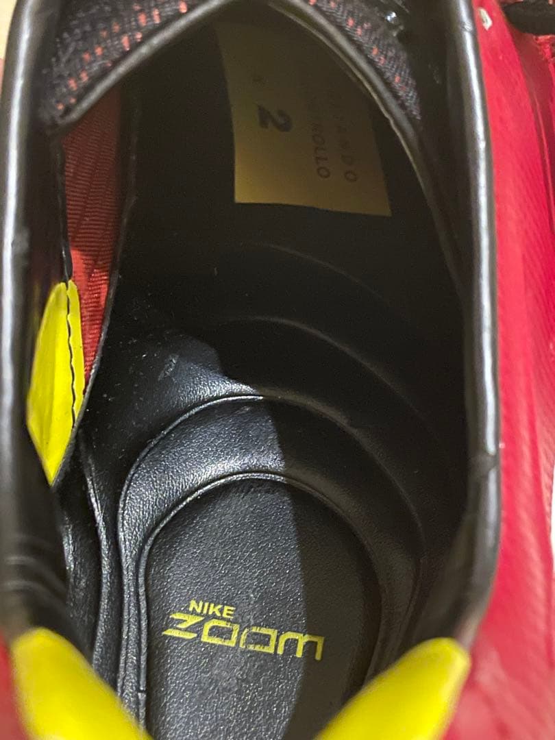 NIKEナイキサッカースパイクトータル90レーザー07 08赤レッドtotal