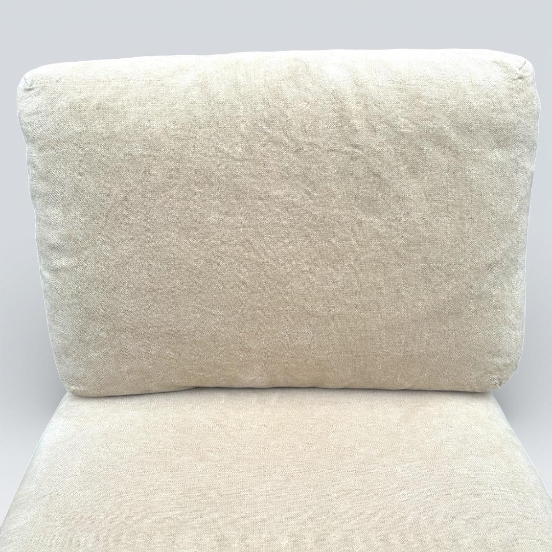 無印良品 リビングでもダイニングでもつかえるソファチェア オーク材①