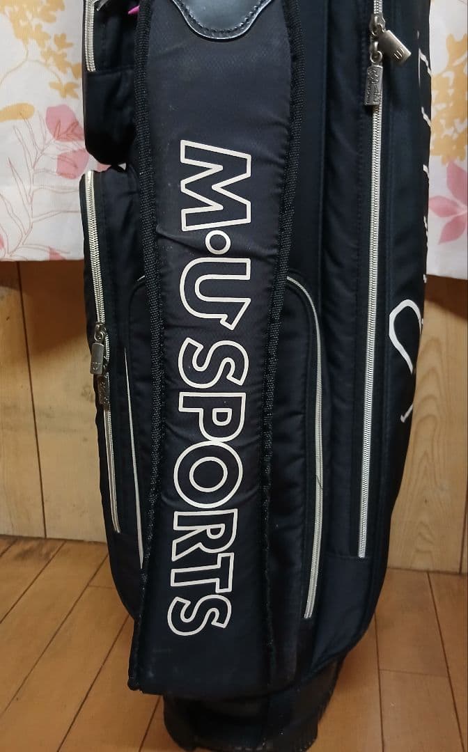『特価』M-U SPORTS キャディバッグ ブラック　美品です！