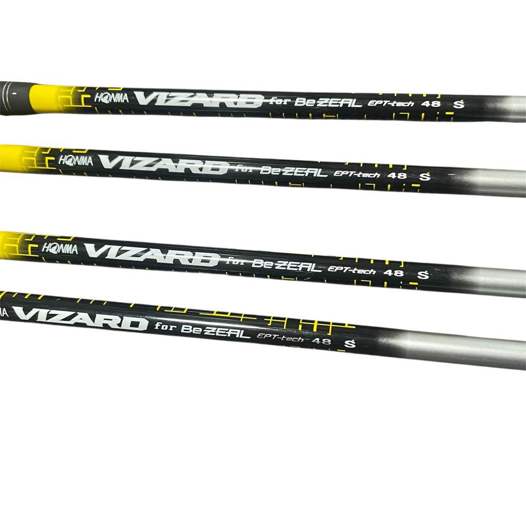 ◯HONMA VIZARD for BeZEAL 525 48(S) 4本セット