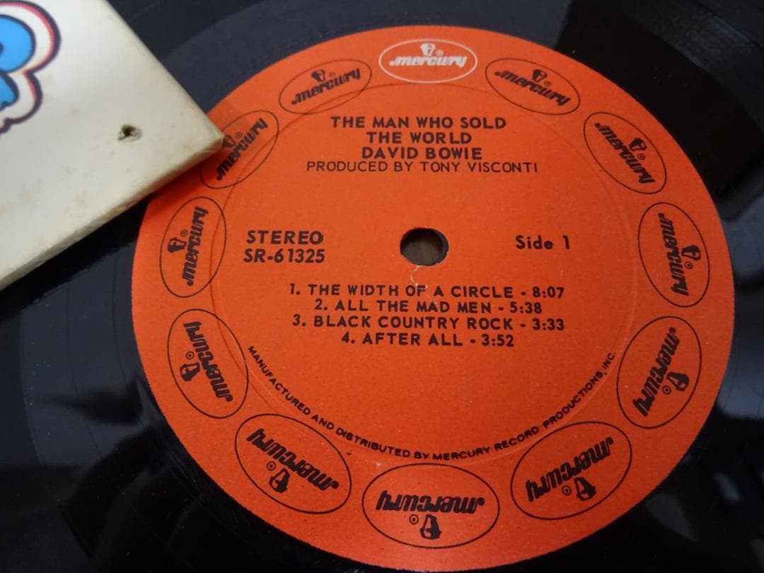 DAVID BOWIEデヴィッドボウイ★世界を売った男 LPレコード！リプロ盤？