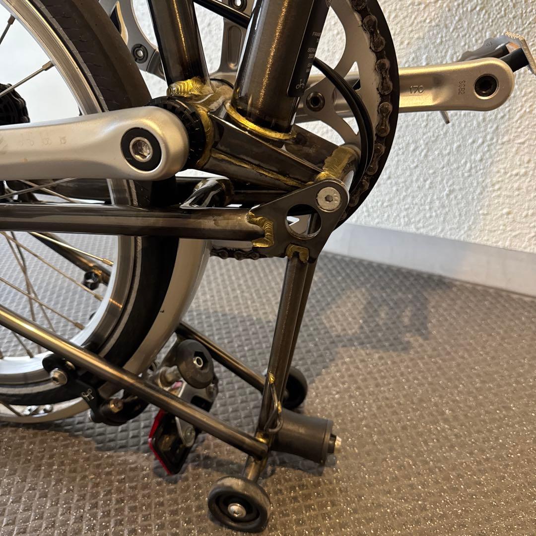▪︎希少▪︎ BROMPTON 折りたたみ自転車 S2L Rawカラー