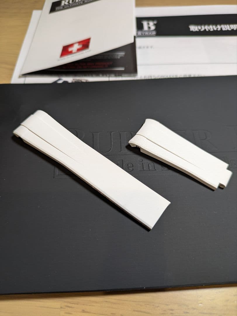 あびロレックスRUBBER B ラバーベルト M219 オイスターパー34