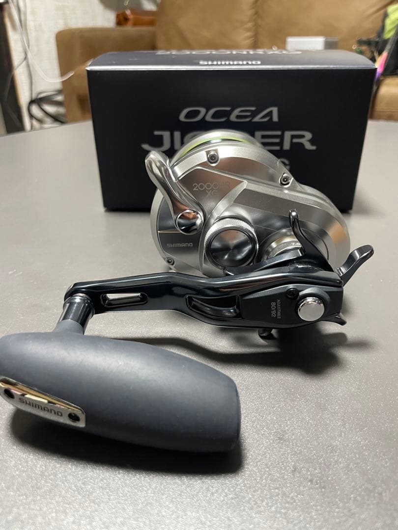 【1回のみ使用】シマノ 21 オシアジガー 2000NRXG 右ハンドル