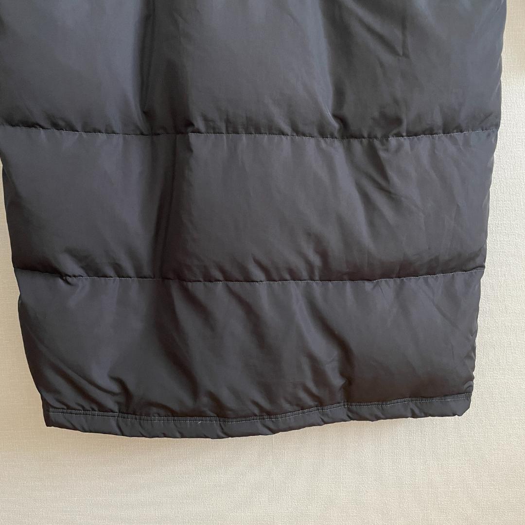 MIZUNO ミズノ　刺繍　ダウンコート　ベンチコート　XL　フード　ブラック