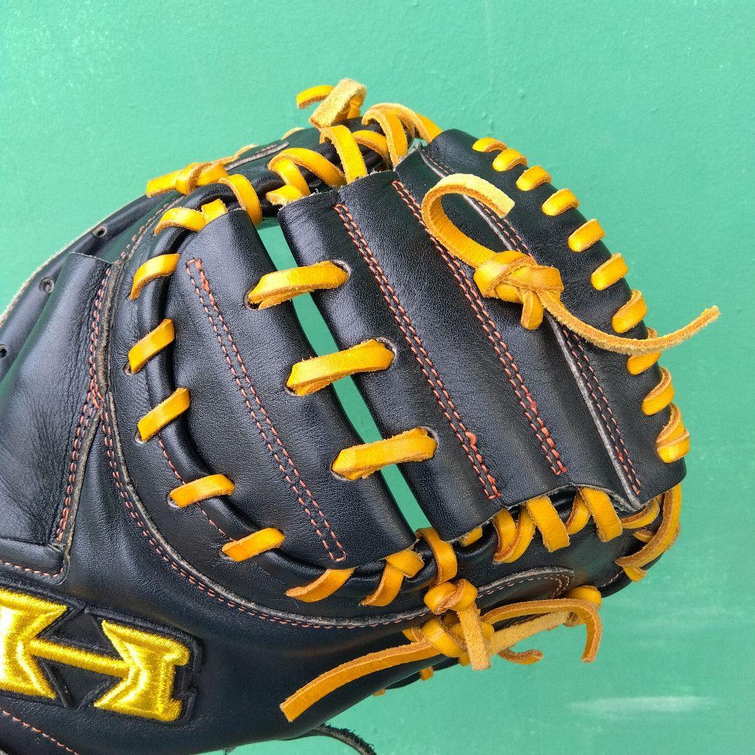 野球 グローブ 軟式用キャッチャーミット 己極 軟式シリーズ ハイゴールド