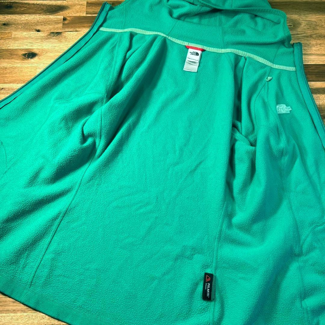 【L73】ザ ノースフェイス ポーラテック フリースパーカー フルジップ M