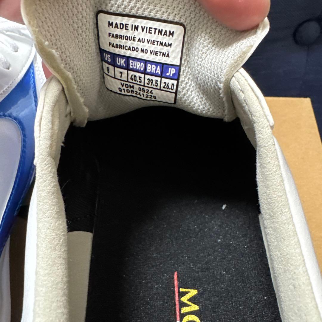 未使用　モレリア TF フットサル 青　26cm