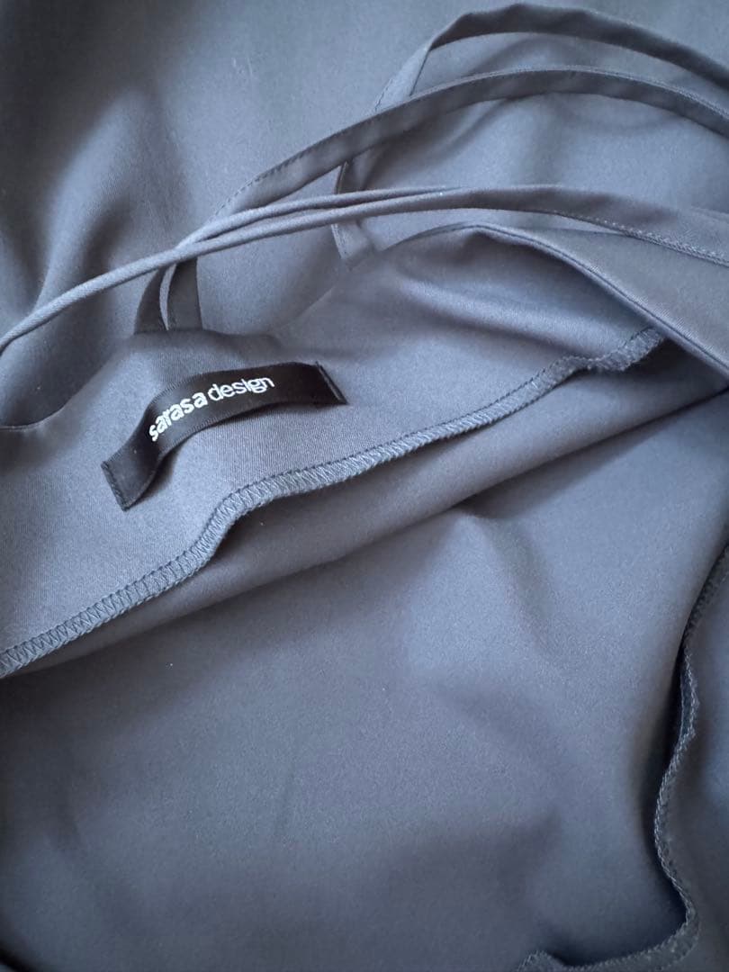 sarasa design ダブルストラップ エプロン ドキ子yuki