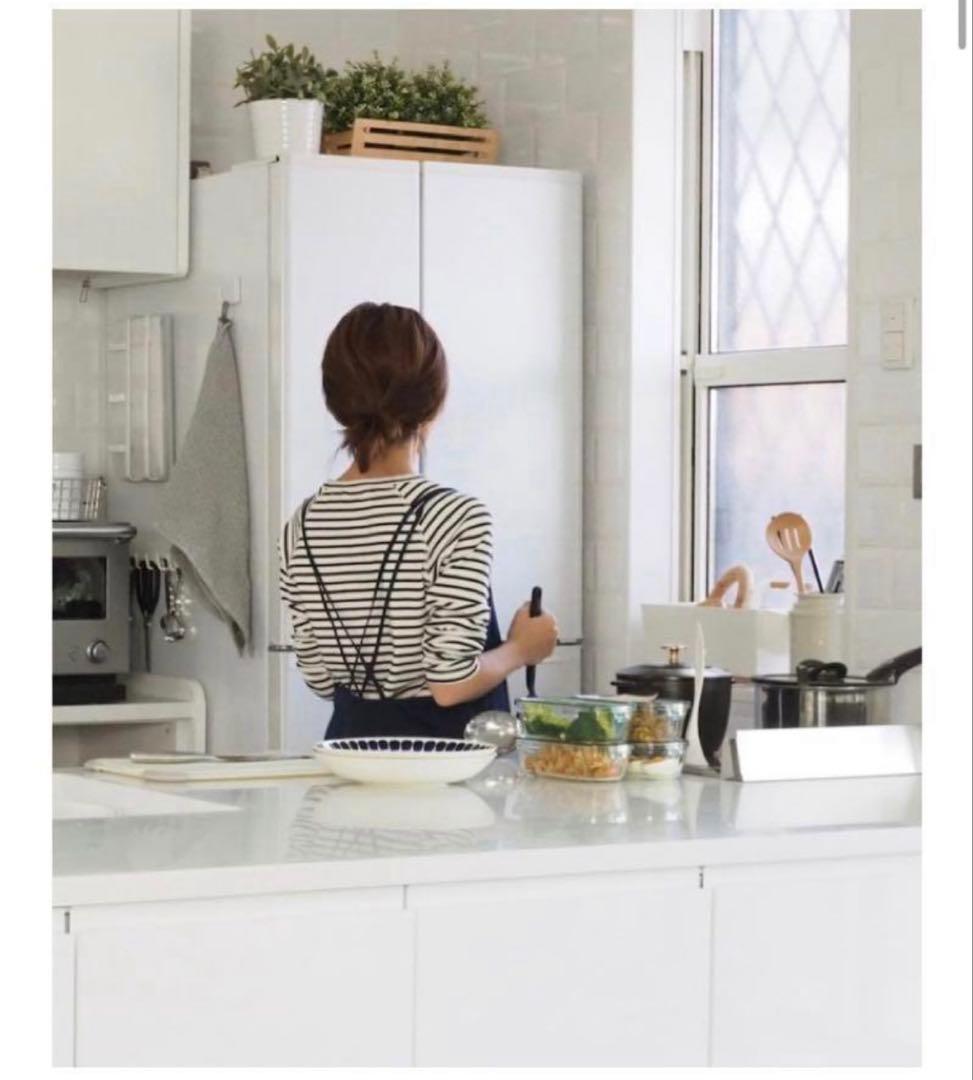 sarasa design ダブルストラップ エプロン ドキ子yuki