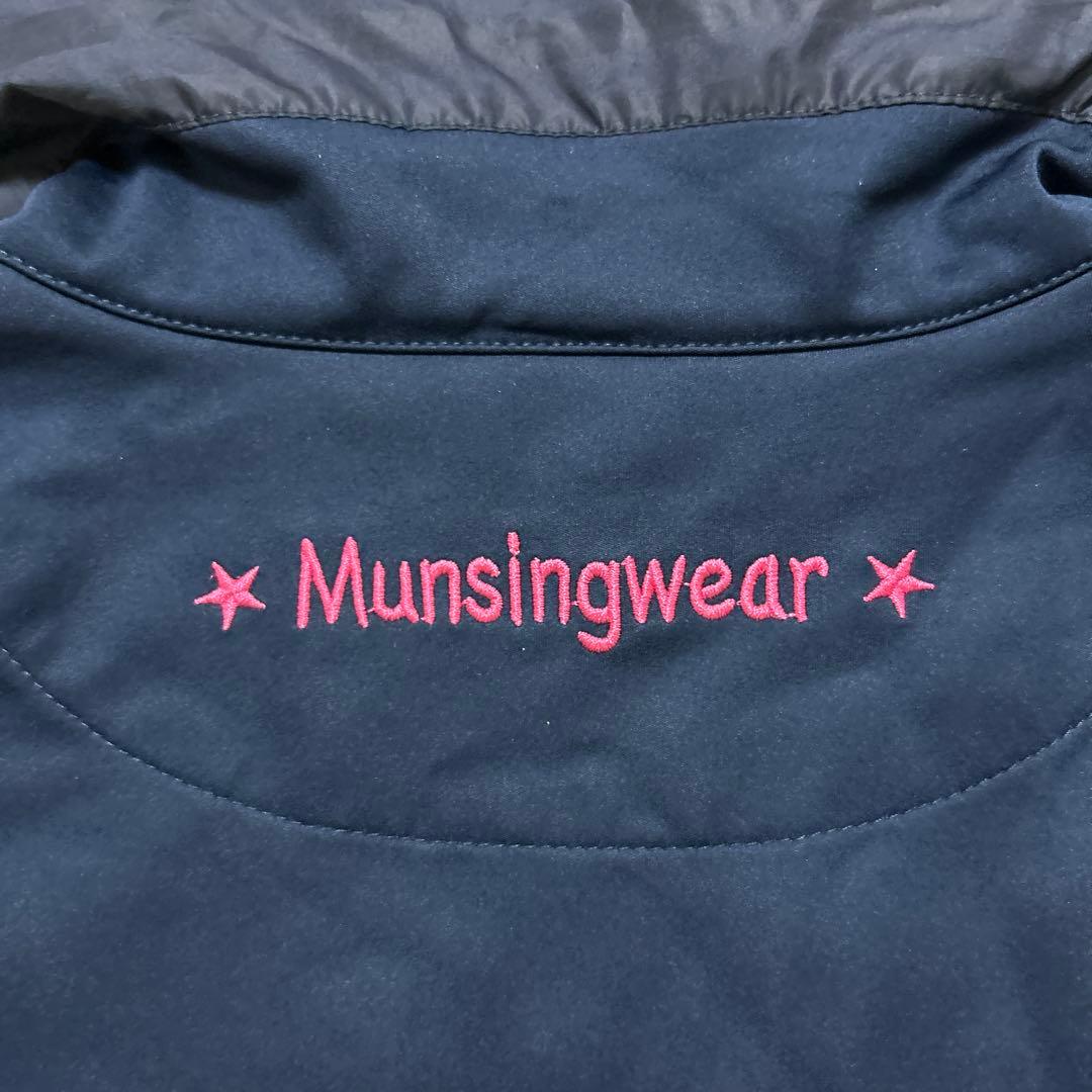 マンシングウェア★撥水★袖着脱可能★中綿★ジップジャケット【レディースサイズL】