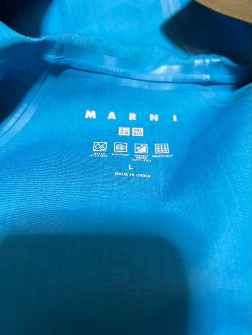 UNIQLO and MARNI ブロックテックハーフコート