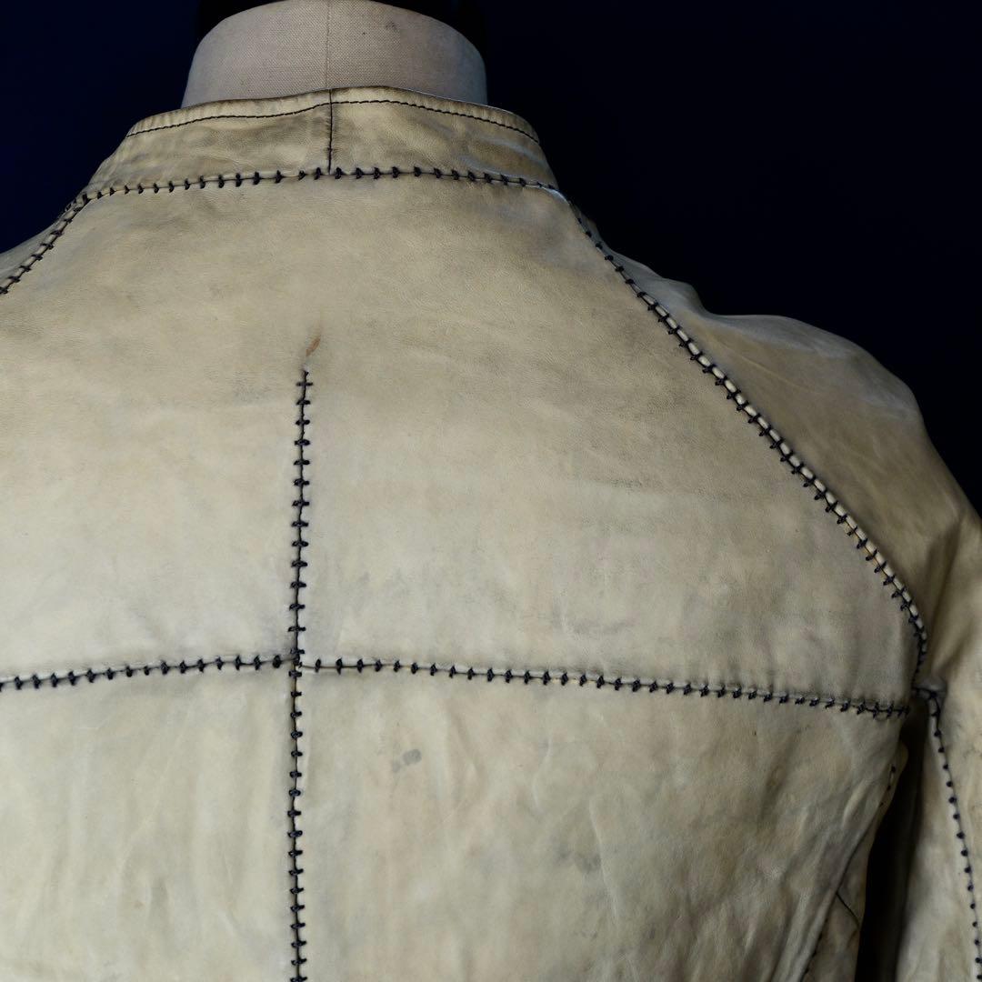 incanation 白鞣し ホースレザージャケット Horse Leather