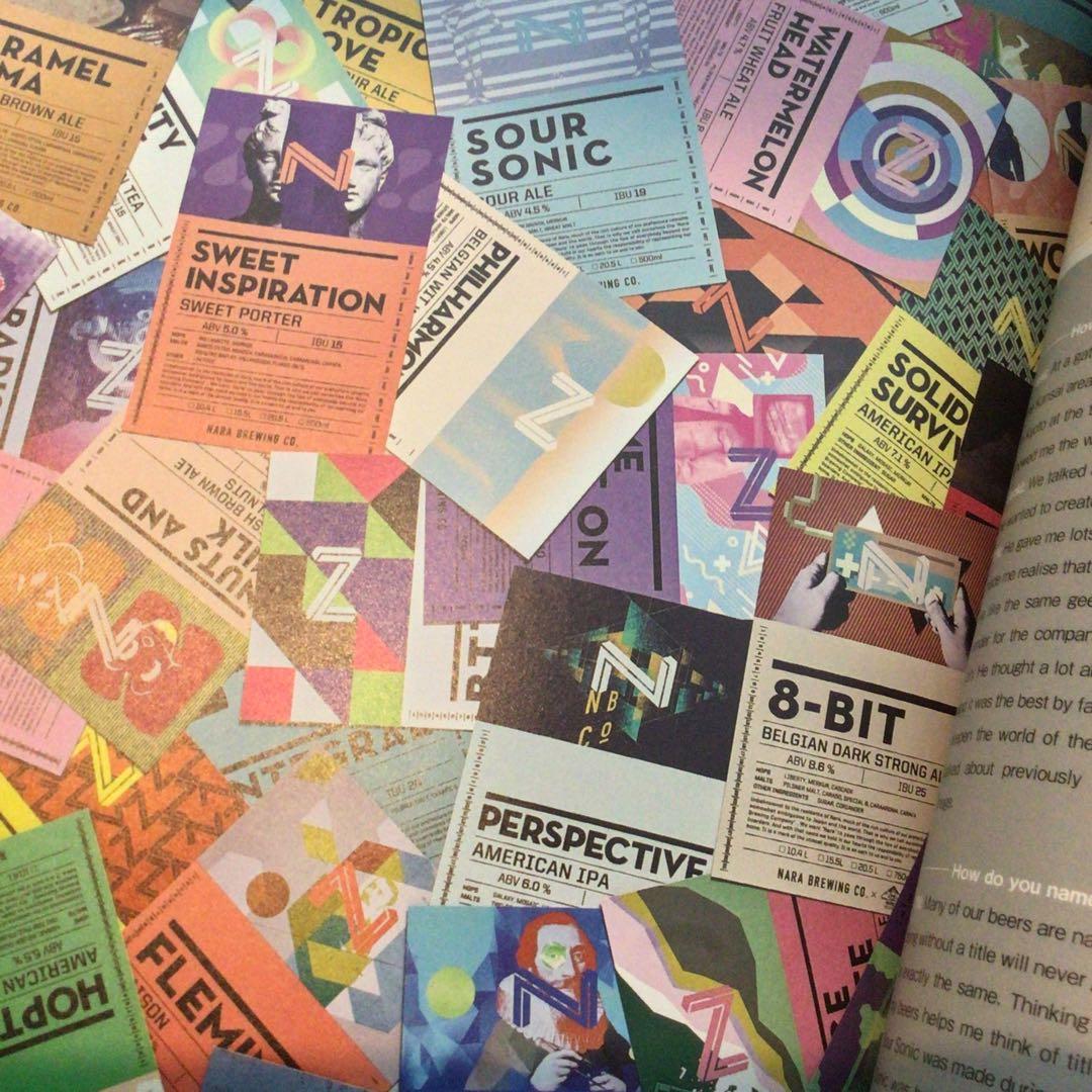 アイデア idea 392 タイプデザイン　クラフトビール