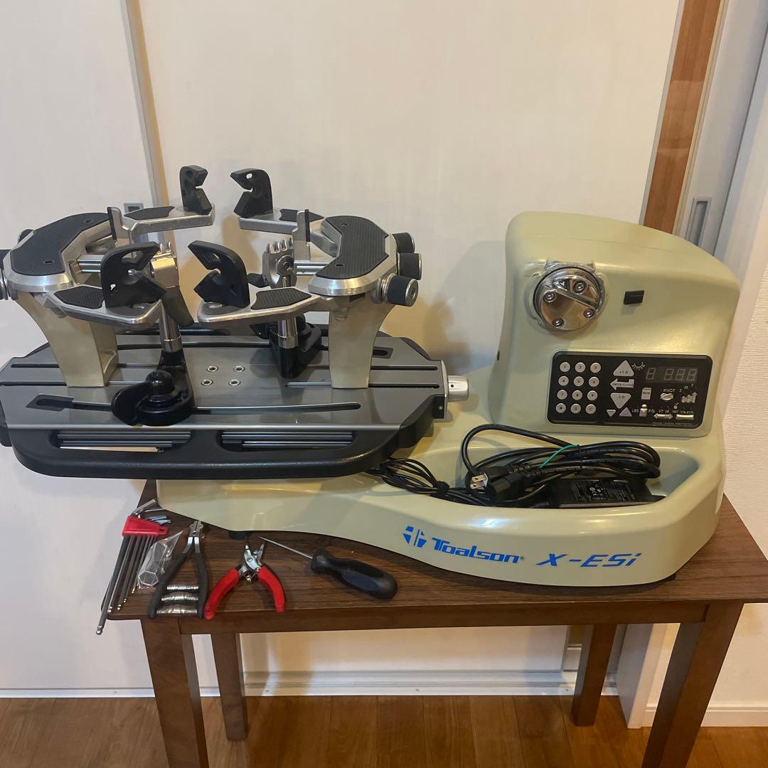 Toalsonトアルソン　X-ESi 　電動ストリングガット張り機　中古