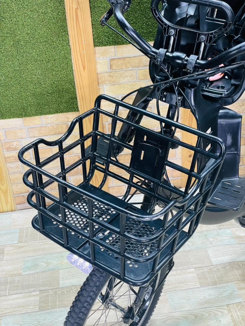 2019ブラック 最高峰バビー ヤマハ 子供乗せ電動アシスト自転車 H3646