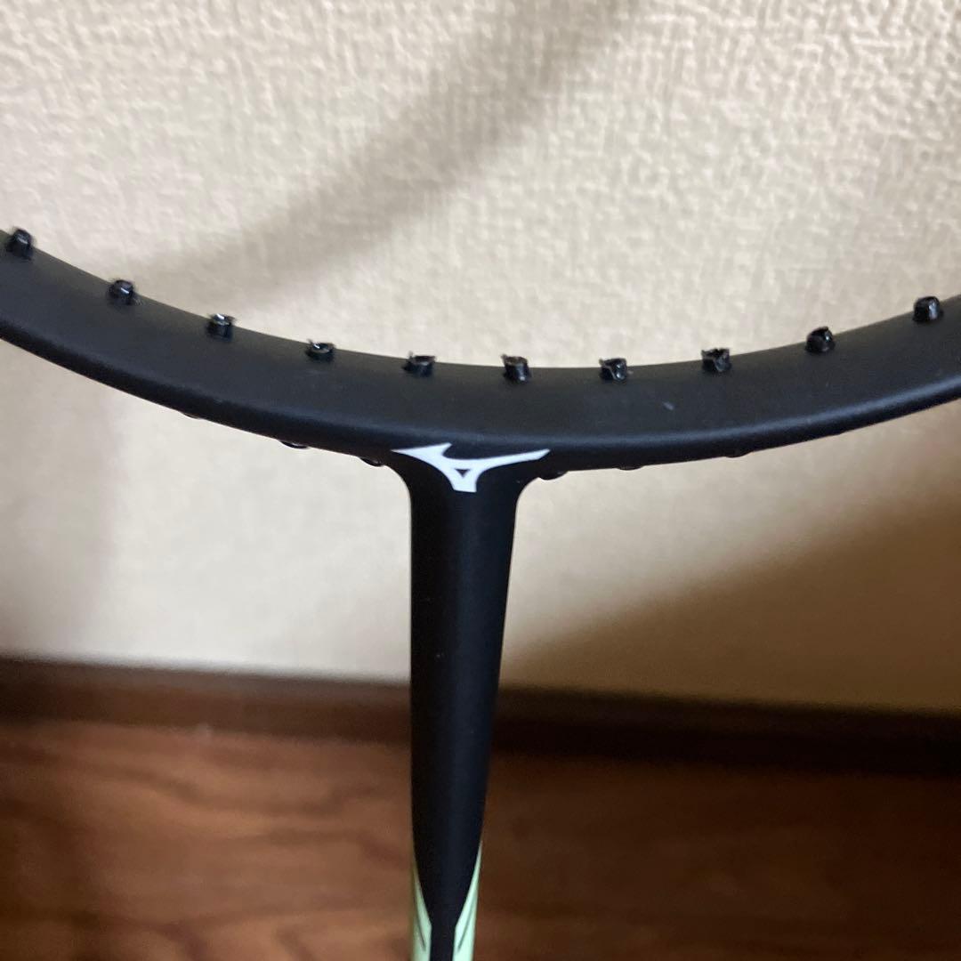 バドミントンラケット ブラック/グリーン　ミズノ