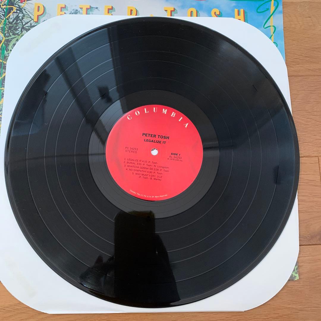 peter tosh - Legalize It レコード
