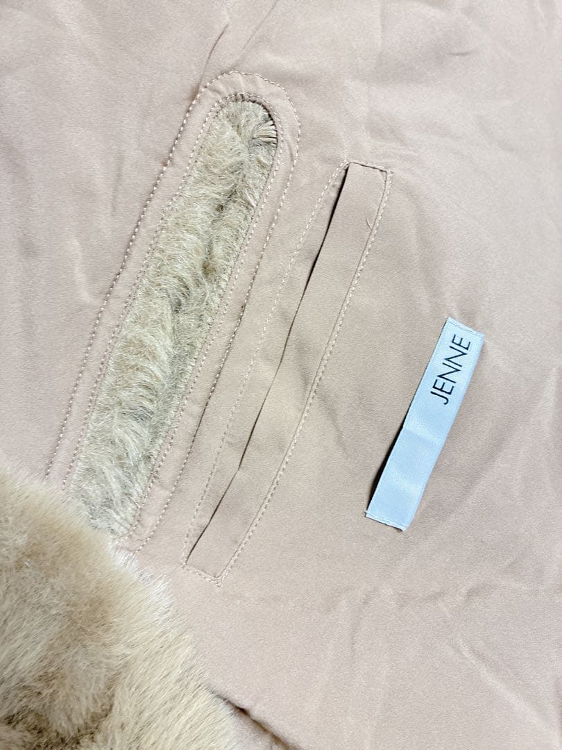 新品　JENNE ジェンヌ リッチボリュームファーケープ