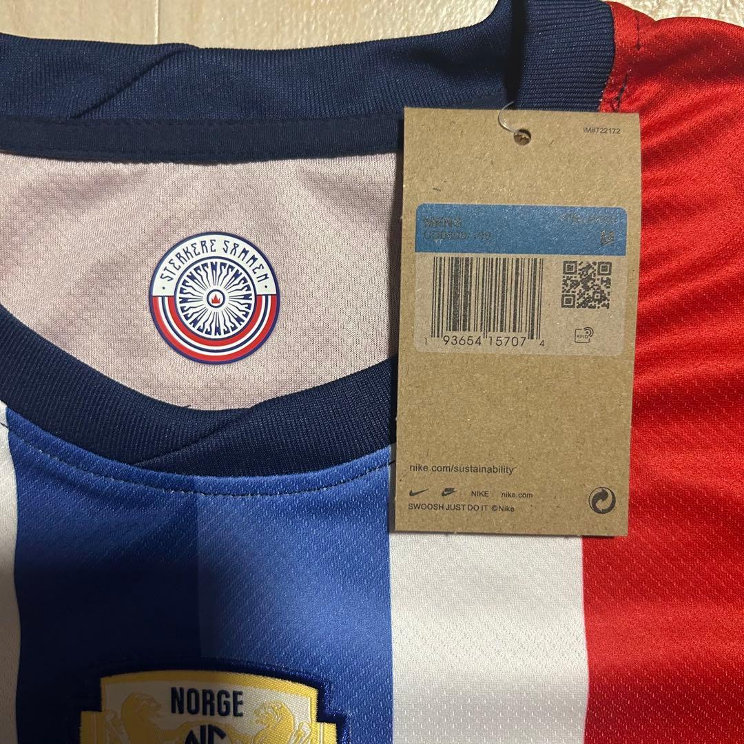 ハーランド　ノルウェー代表　ユニフォーム　マンチェスターシティ　新品未使用