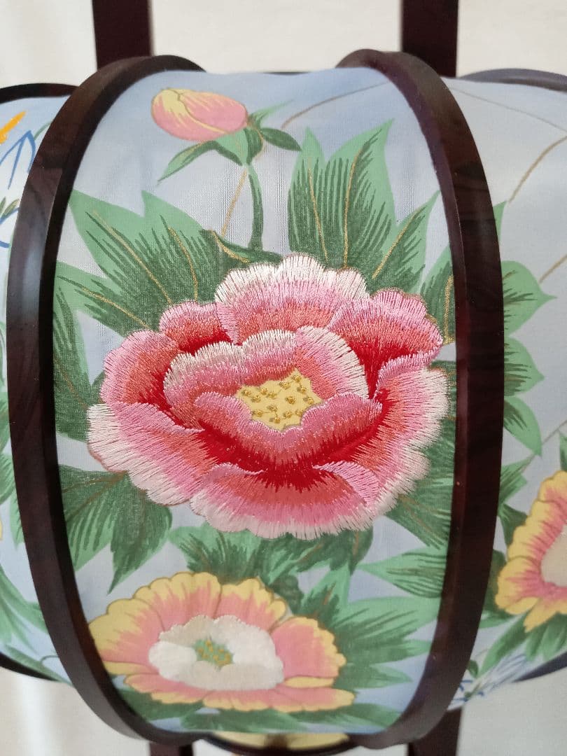 盆提灯　一対　盆飾り　回転灯付き　ペア　盆ちょうちん　日本家屋　仏壇具　和室