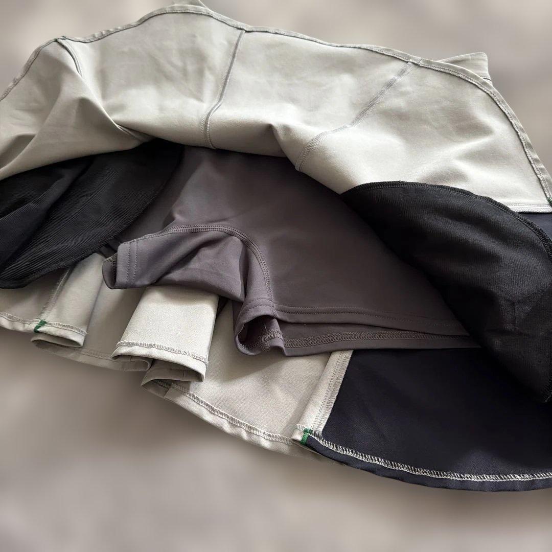 ディッセンバーメイ♪ フレアスカート 一体型ぺチパンツ付き