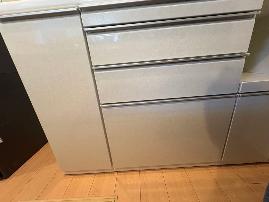 松田家具　キッチンボード　幅約140cm