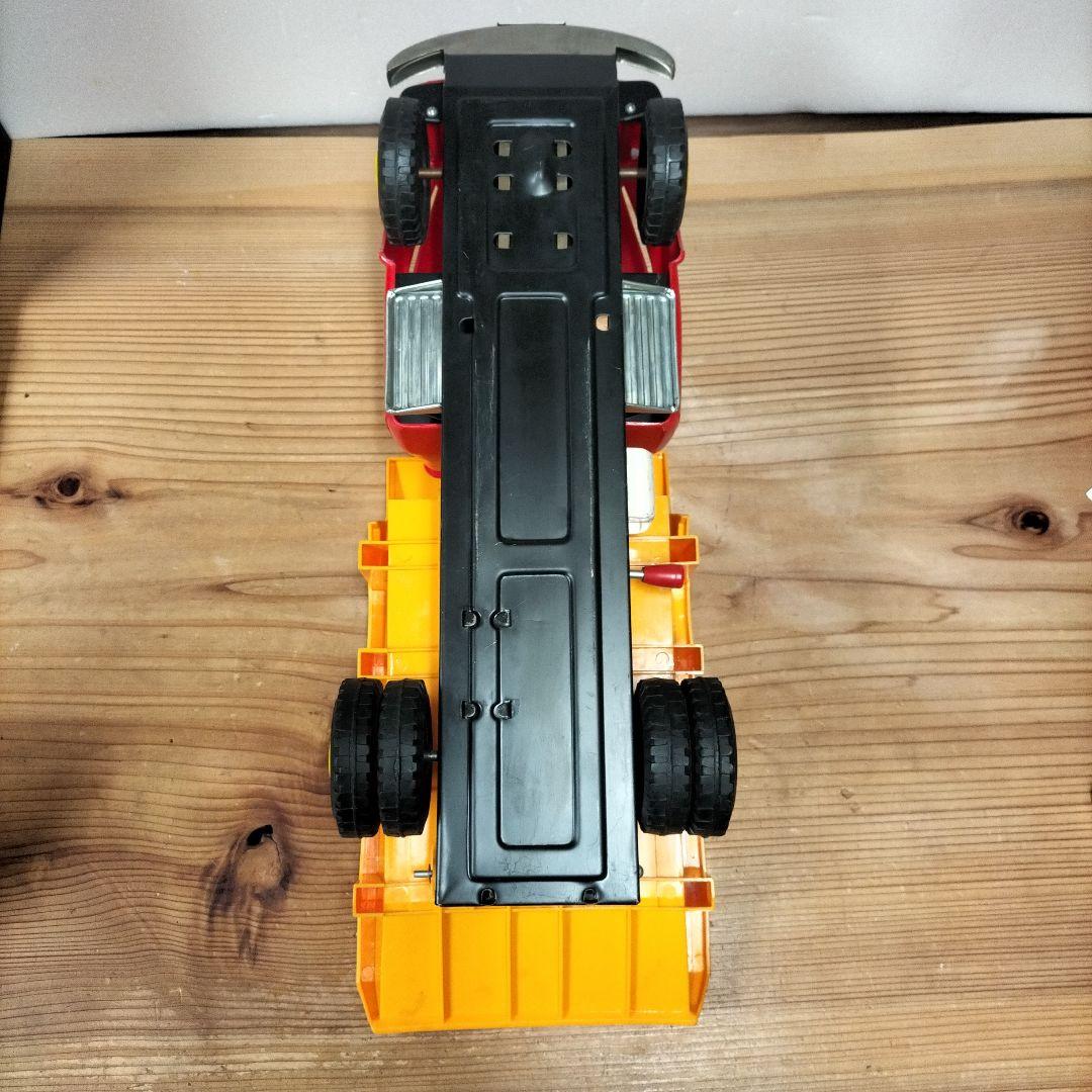 ヨネザワ　大型ダンプカー　ブリキ