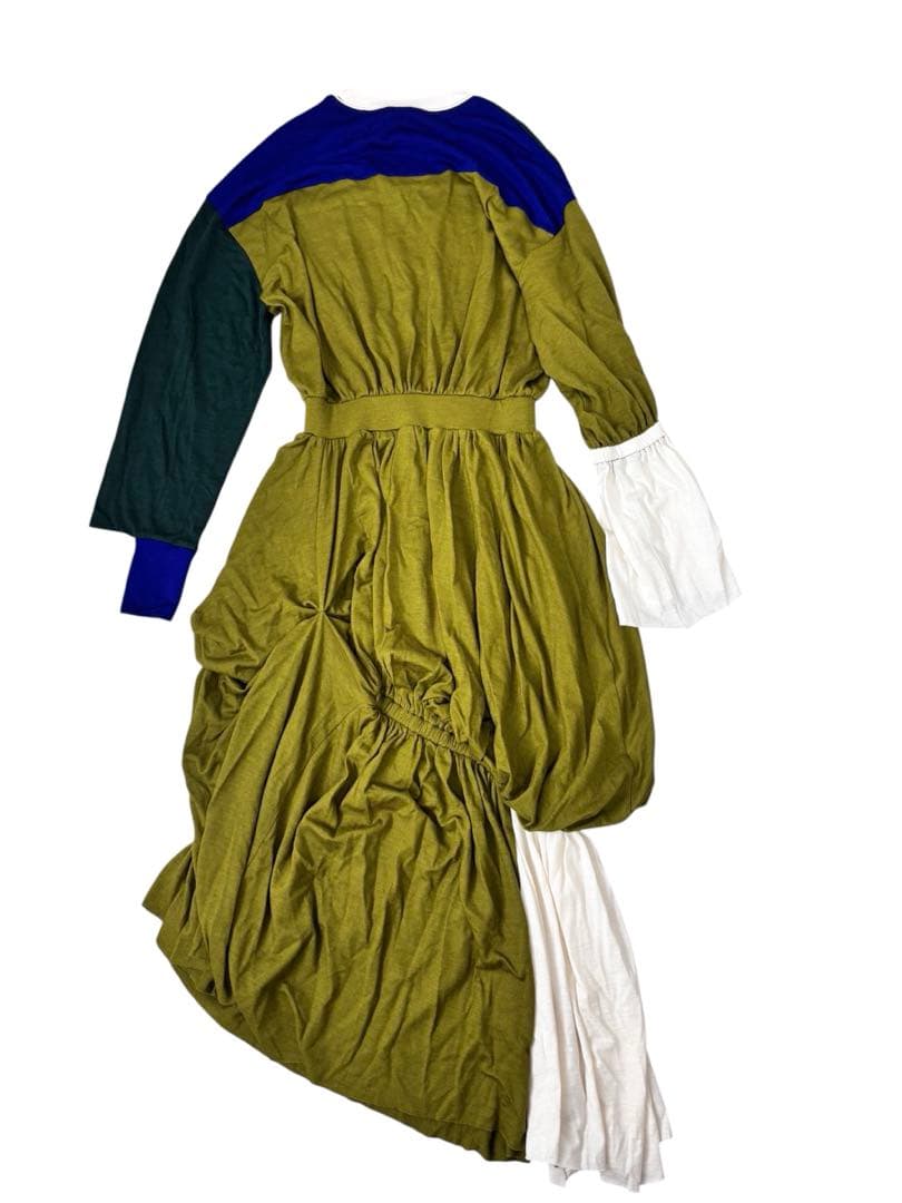 美品◇nagonstans ドッキングワンピース 38