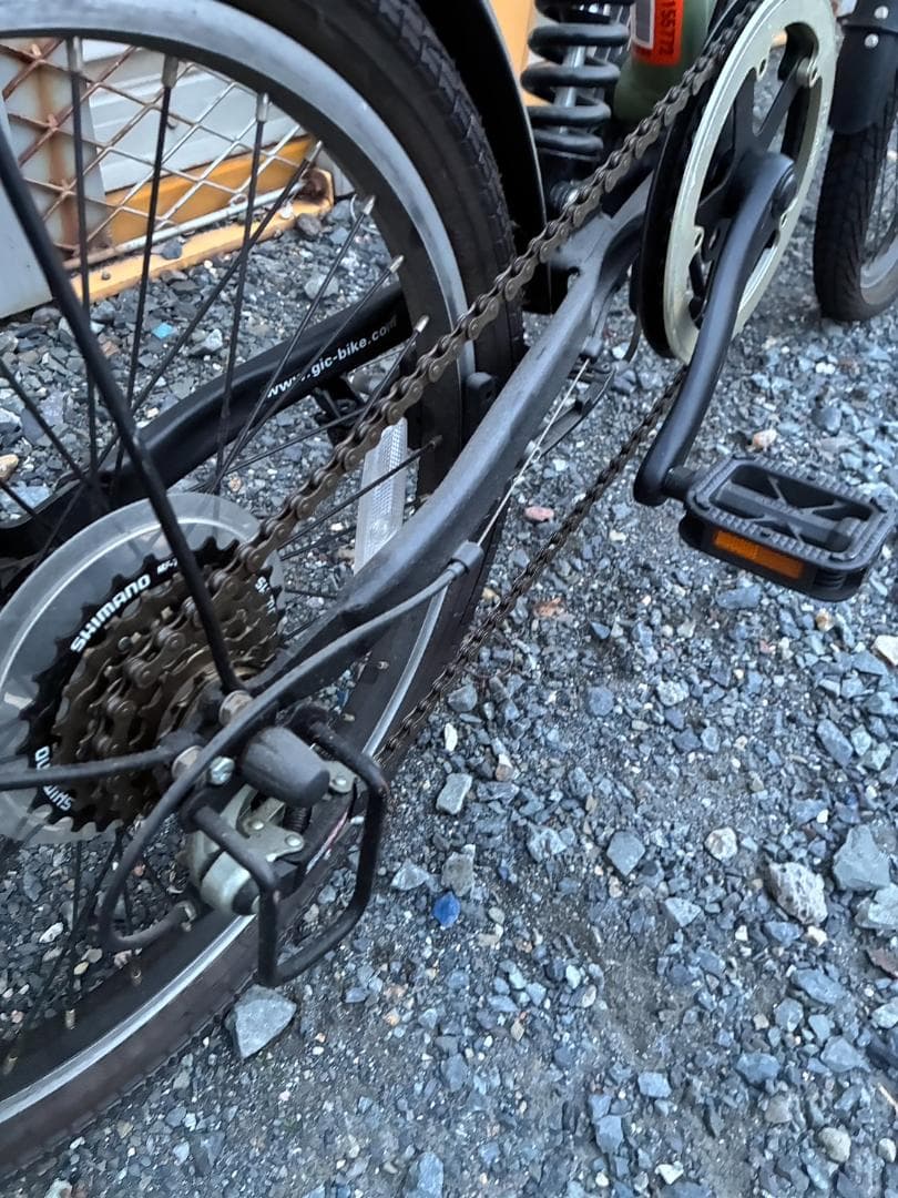 ハマー 折りたたみ 自転車 HUMMER　FDB206 TANK-G 20インチ