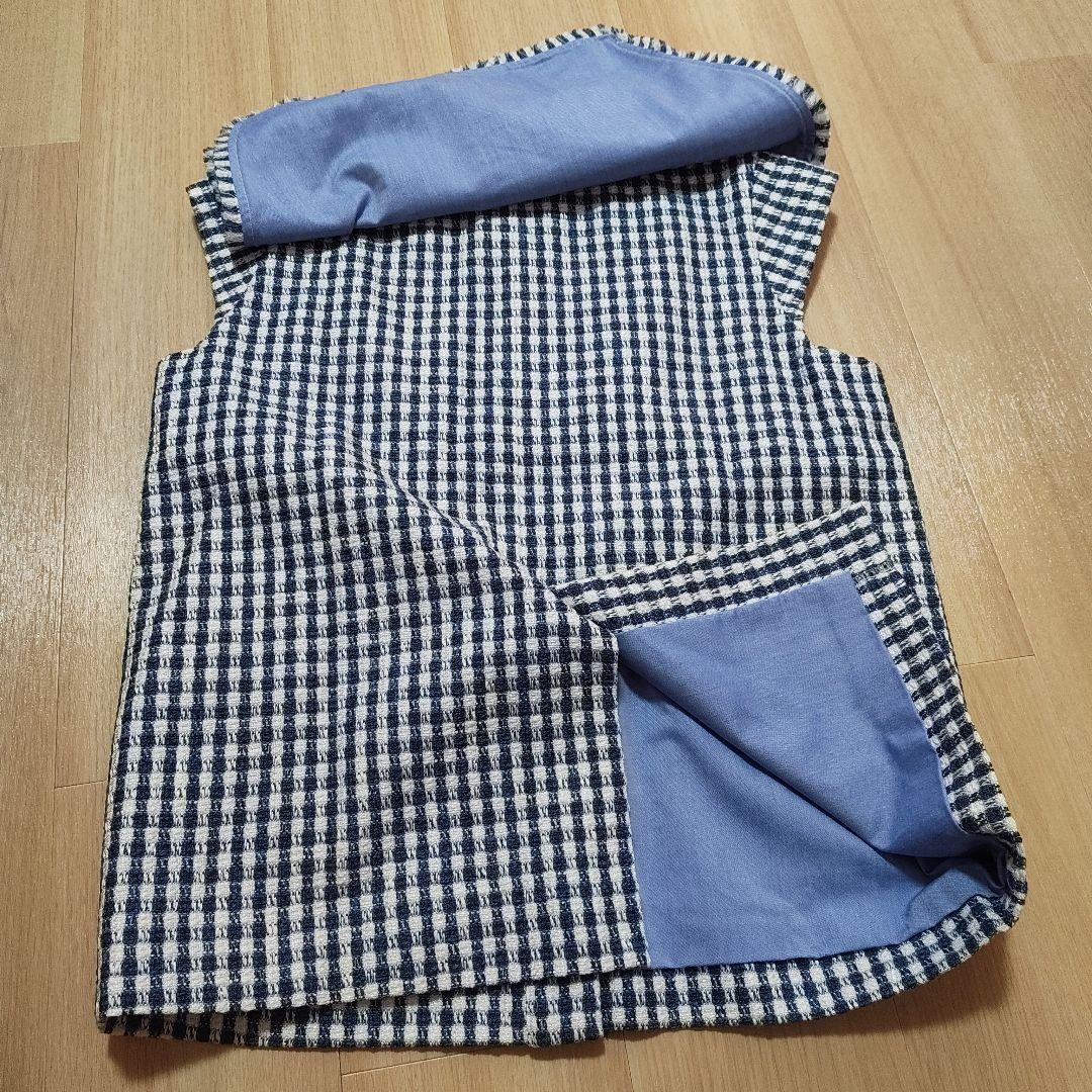 yori★セーラーリボンギンガムツイードジレ