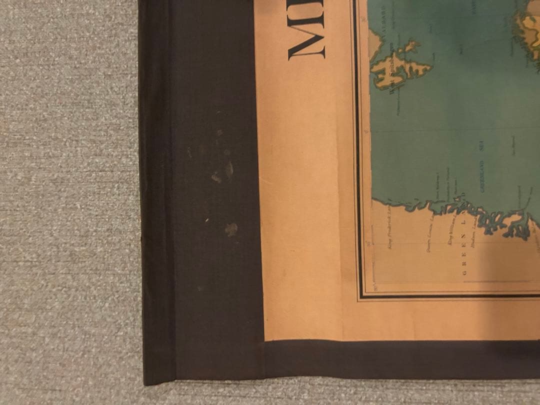 MITSUI O.S.K. LINES TRACK CHART 世界地図