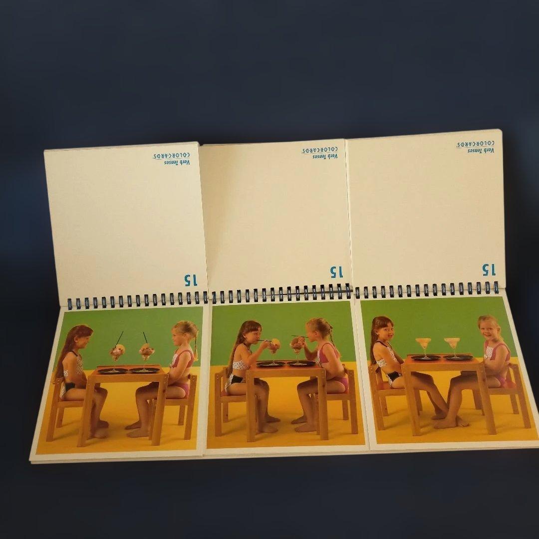 Colorcards Verb Tenses 教材