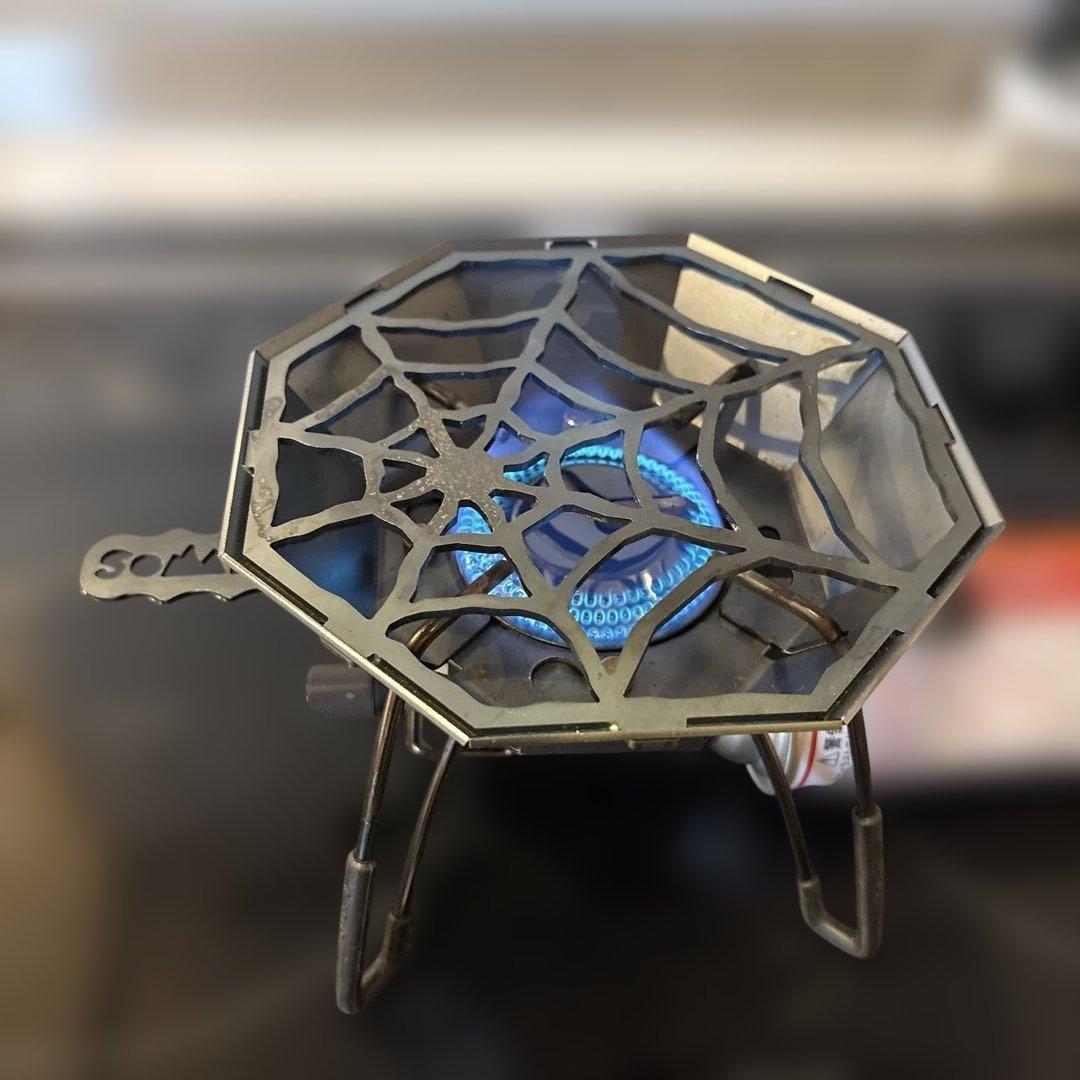 ソト　st340 ソマノゴトク　バーナ、五徳、ケースセット　ブラック