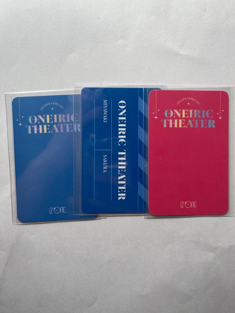 IZ*ONE サクラ ONEIRIC THEATER Ktown4u特典 3枚