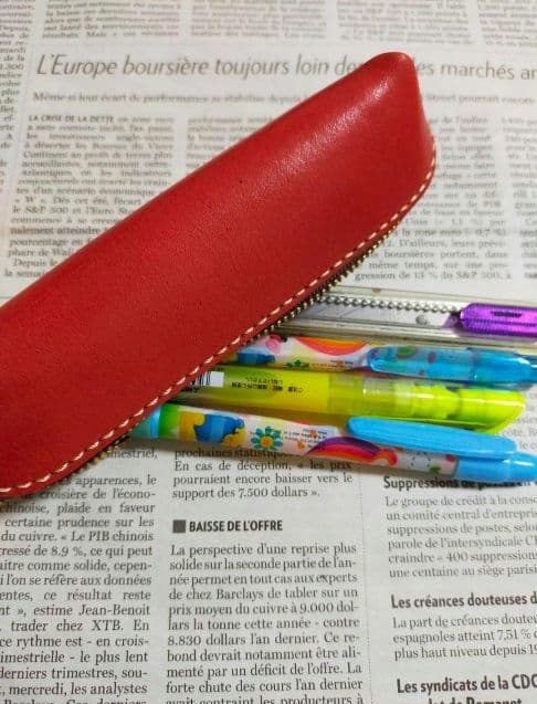 【うらちゃん】ステーショナリーレザーアイテム