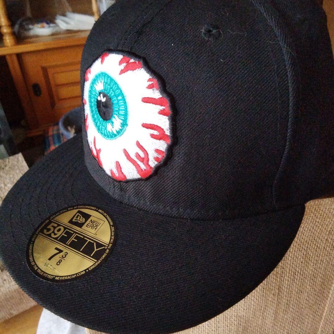 NEWEAR 59FIFTY キャップ 目の刺繍 7 3/8