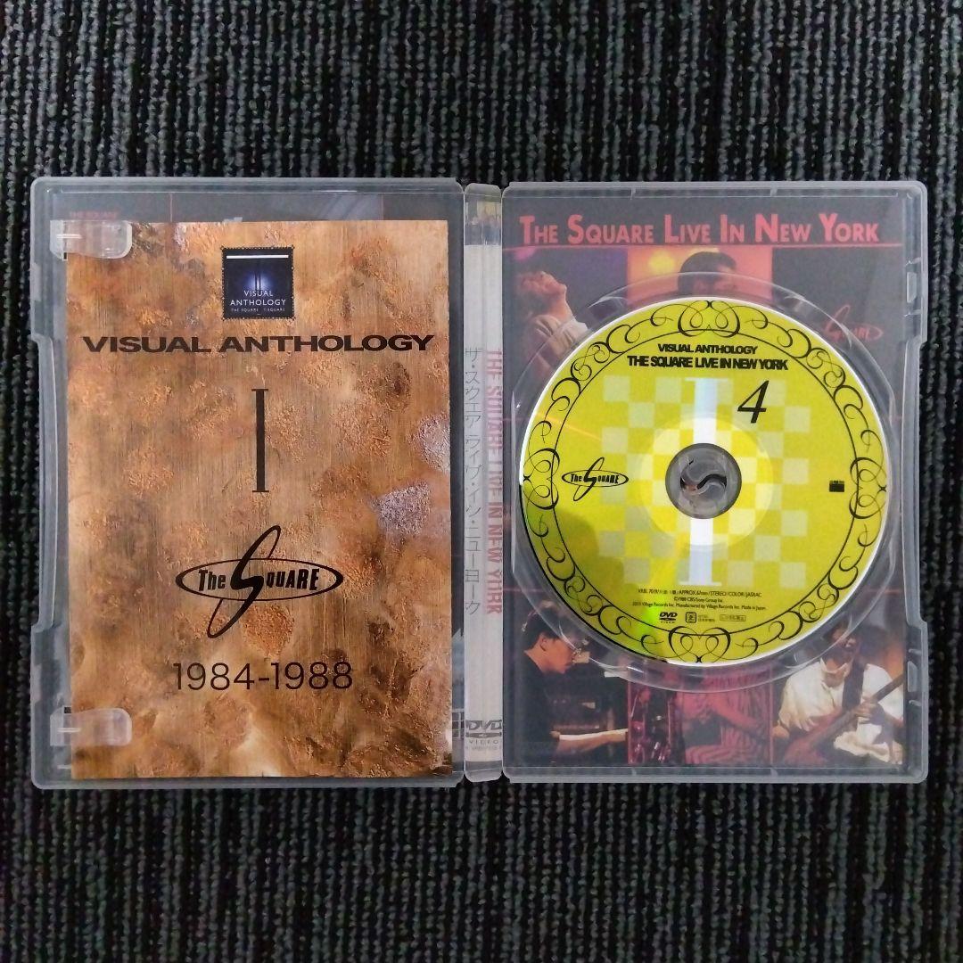 ミュージック VISUAL ANTHOLOGY THE-SQUARE DVD
