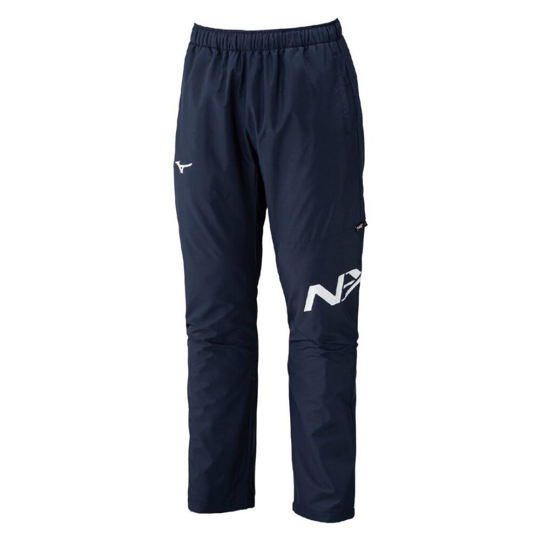 [新品] ミズノ 吸湿発熱 N-XT ブレスサーモウォーマーパンツ M ネイビー