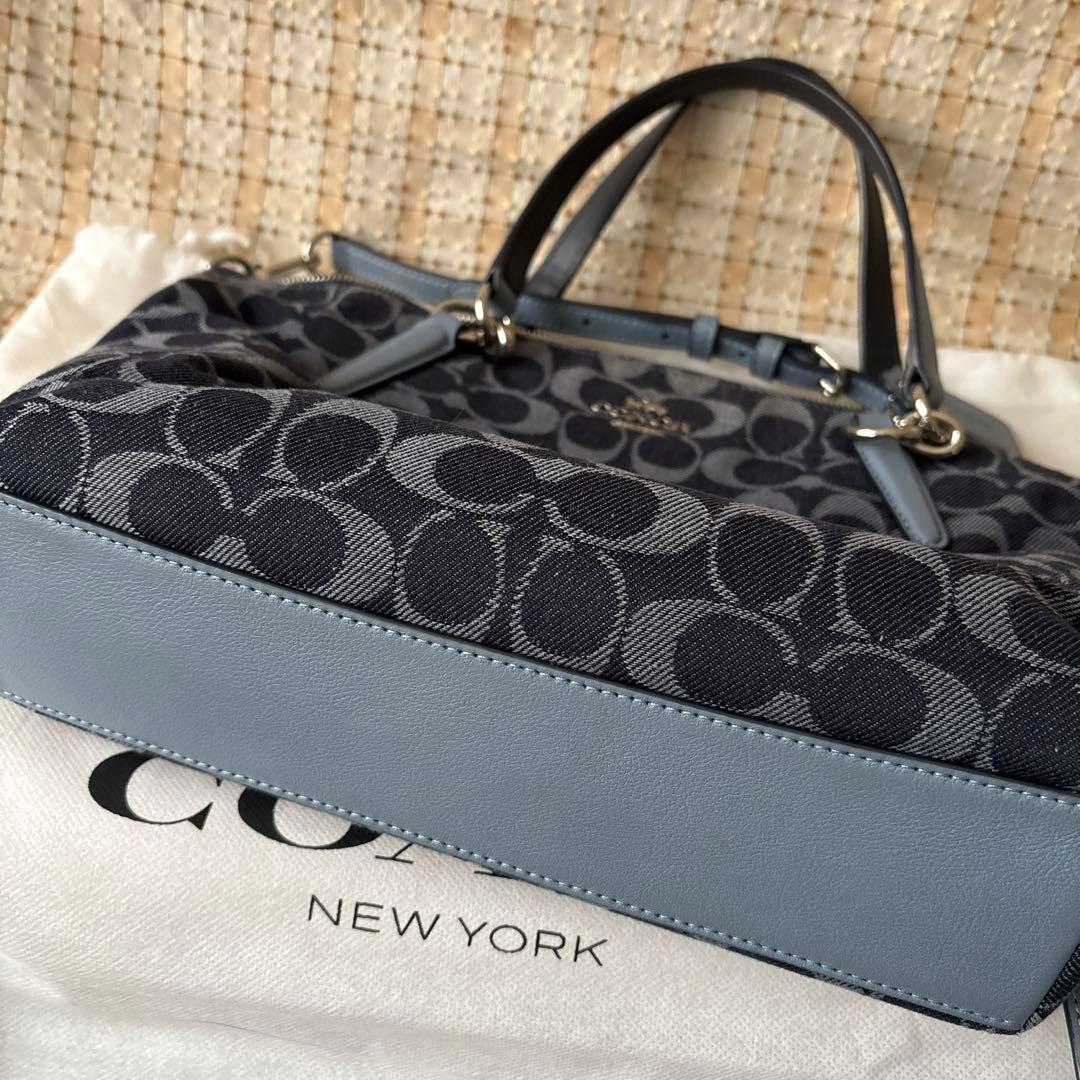 coach ショルダーバッグ　デニム